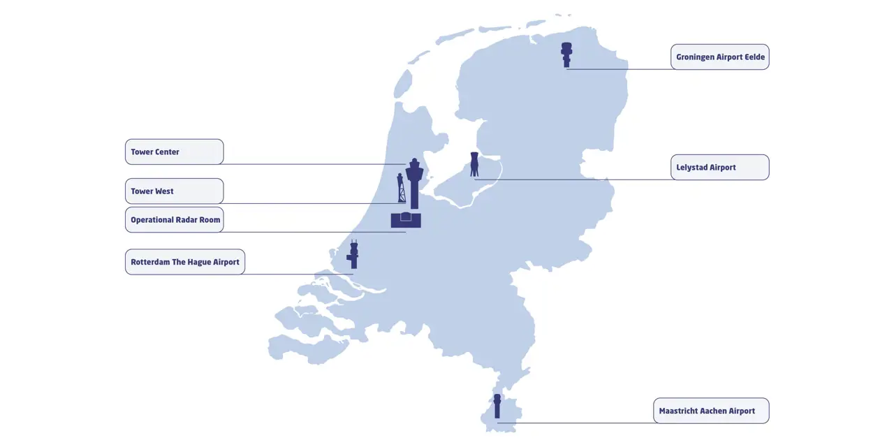 Civil Aiport locations
