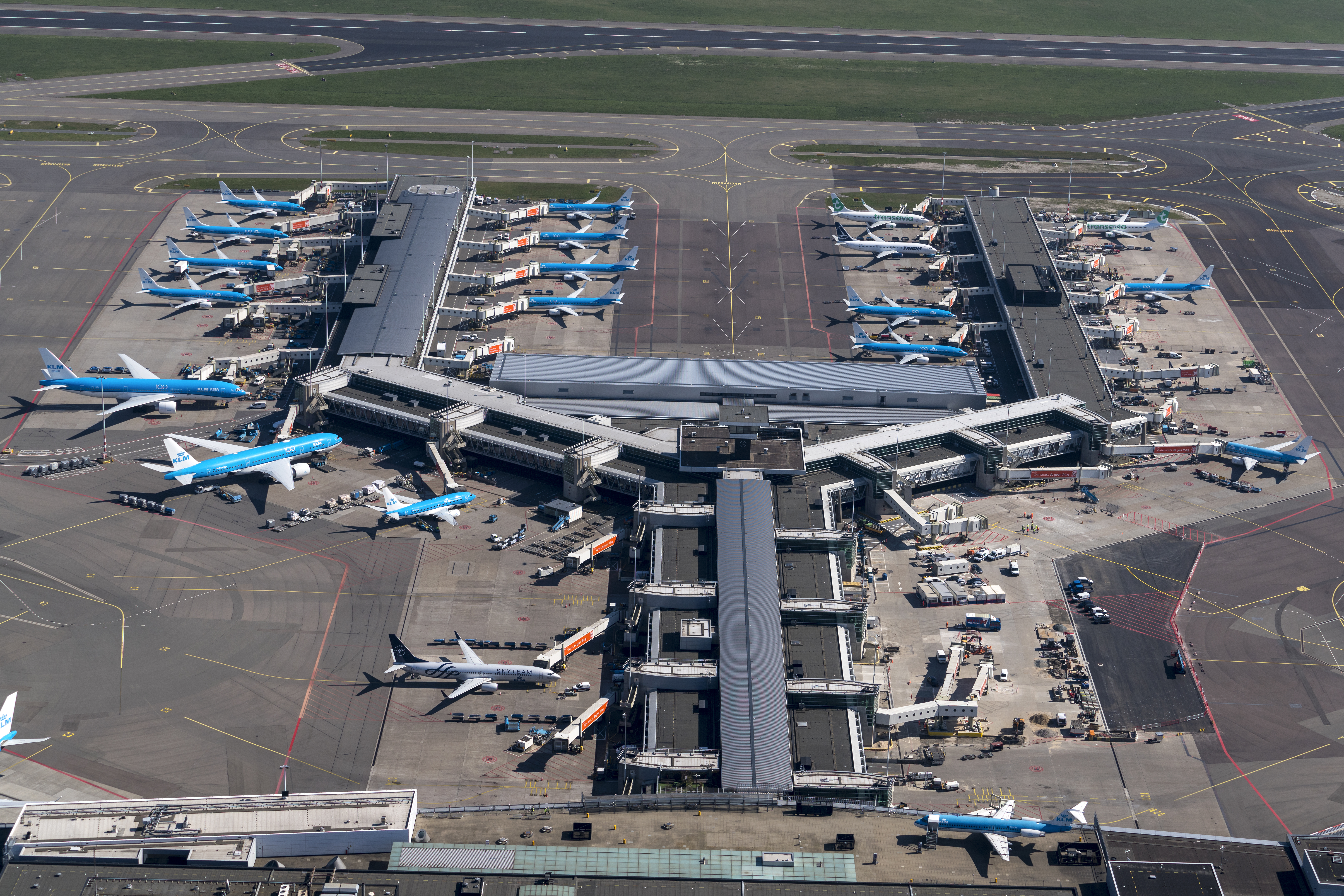 Luchtverkeersleiding vanuit de Schiphol-toren